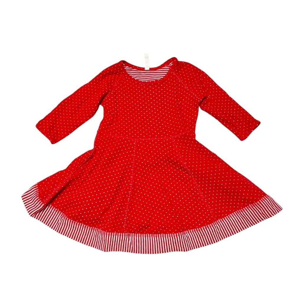 Hanna Andersson One Two Reversible Dress Size 3